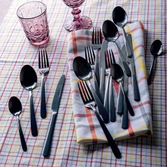 Tognana Black Set of Cutlery