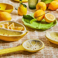 Tognana Lemon Garden Lisc Talerze 23 x 21 x 3 cm