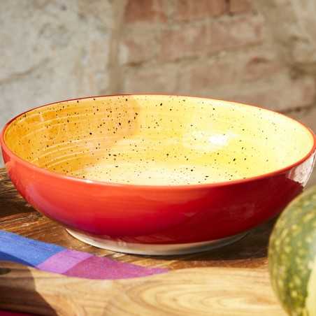 Tognana Orange Ritual Salad Bowl 25 cm