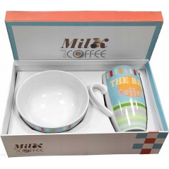 Tognana Fontebasso Milk & Coffee Mug and Bowl