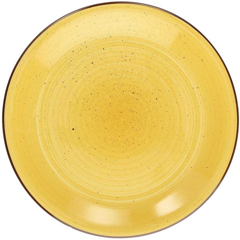 Tognana Art & Pepper Giallo Yellow Dinner Plate 27 cm