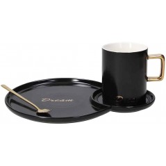 Tognana Fontebasso Milk & Coffee Dream Nero Mat Set Mug