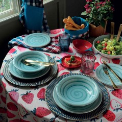 Tognana Fragole Stain Resistant Table Cloth