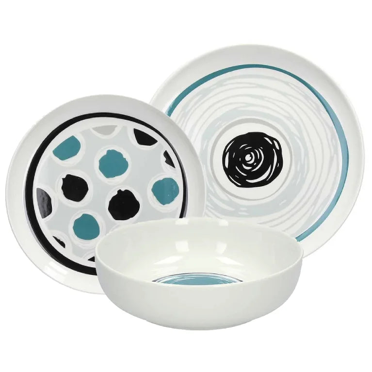 Serwis obiadowy Vibes Blue Tognana 18 szt