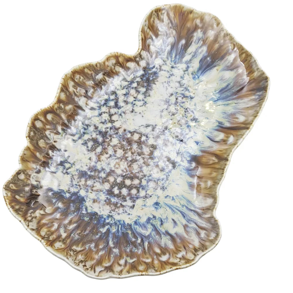 Półmisek płaski Reef Marine 30 x 20 cm Tognana