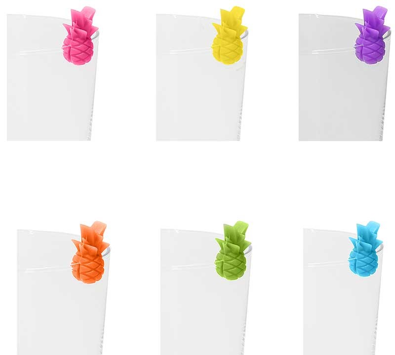 Zestaw Znaczników do Kieliszków i Szklanek 6 Szt Tognana