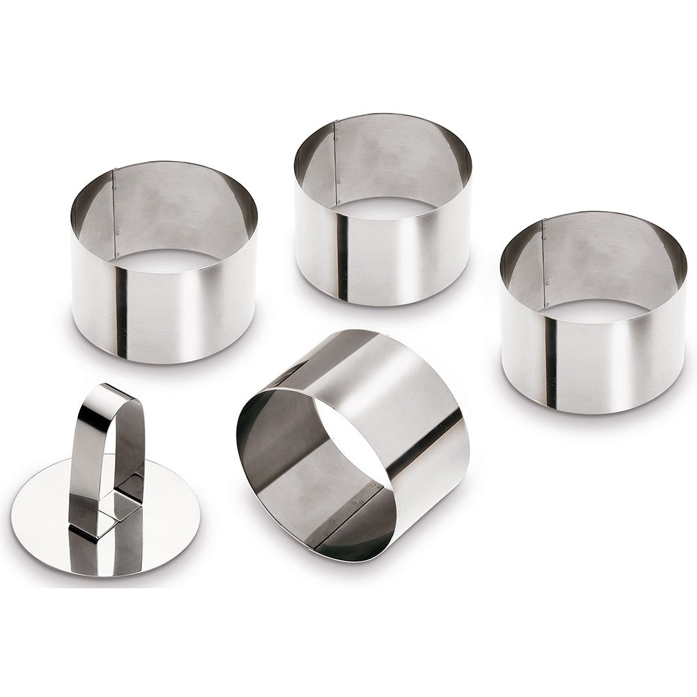 Foremka do ciastek Okrągła 4 szt Giannina