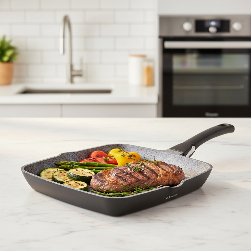 Patelnia grillowa kwadratowa Ambiziosa - Scapol  -