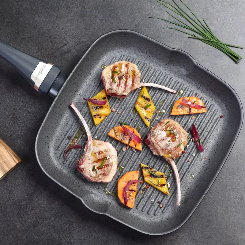 Patelnia grillowa kwadratowa Italika - Scapol  -