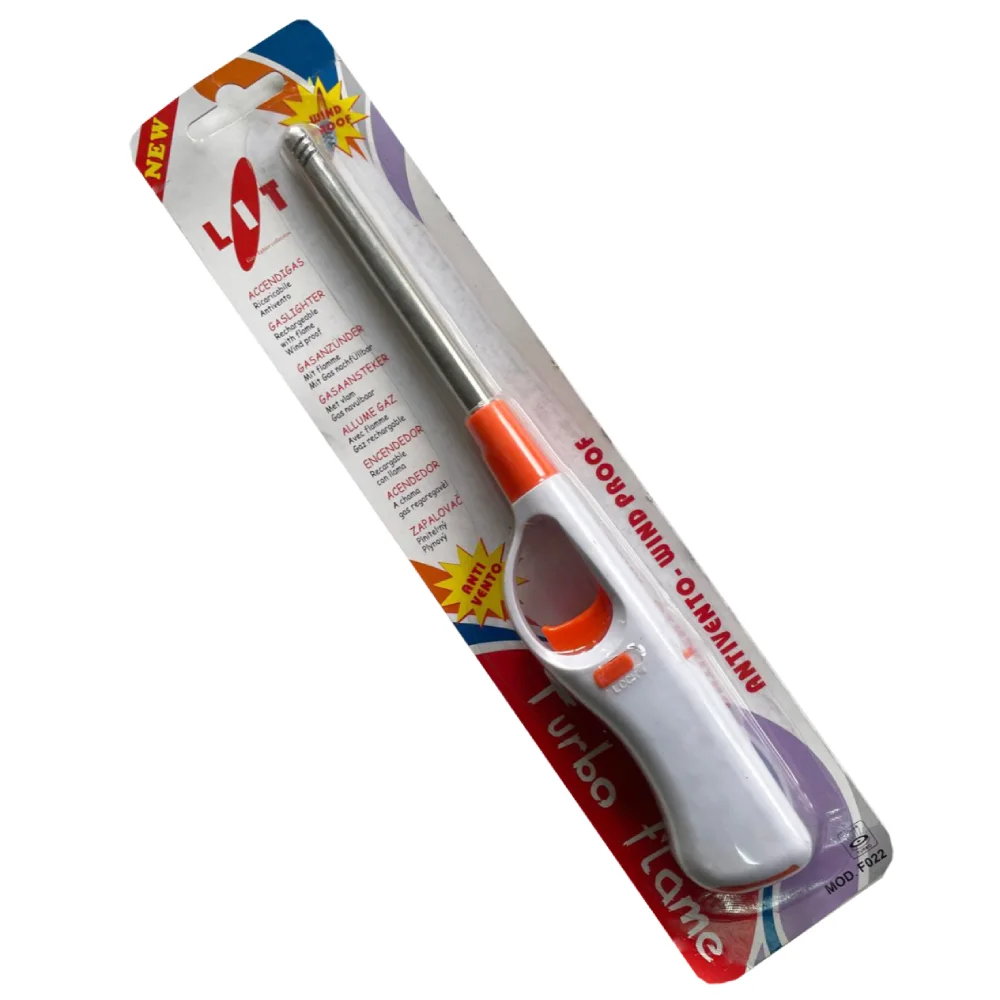 Zapalarka sztormowa wiatroodporna Turbo Flame LIT