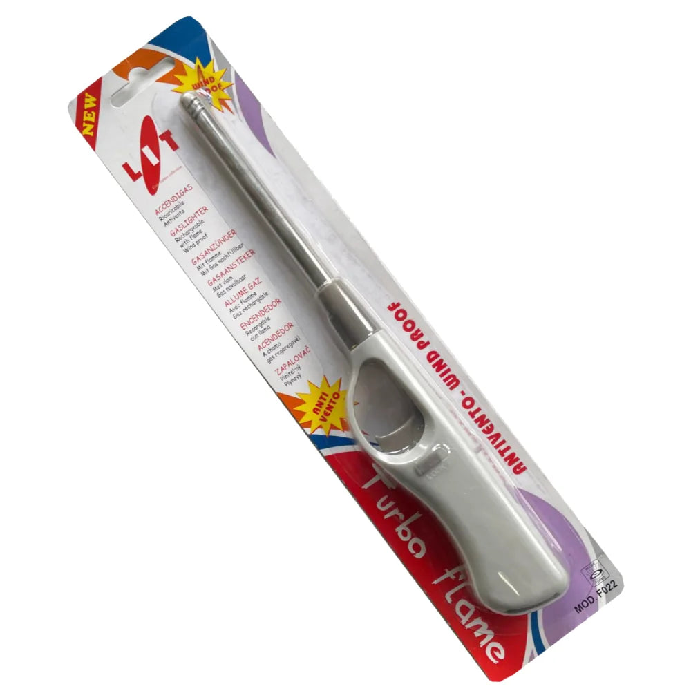 Zapalarka sztormowa wiatroodporna Turbo Flame LIT