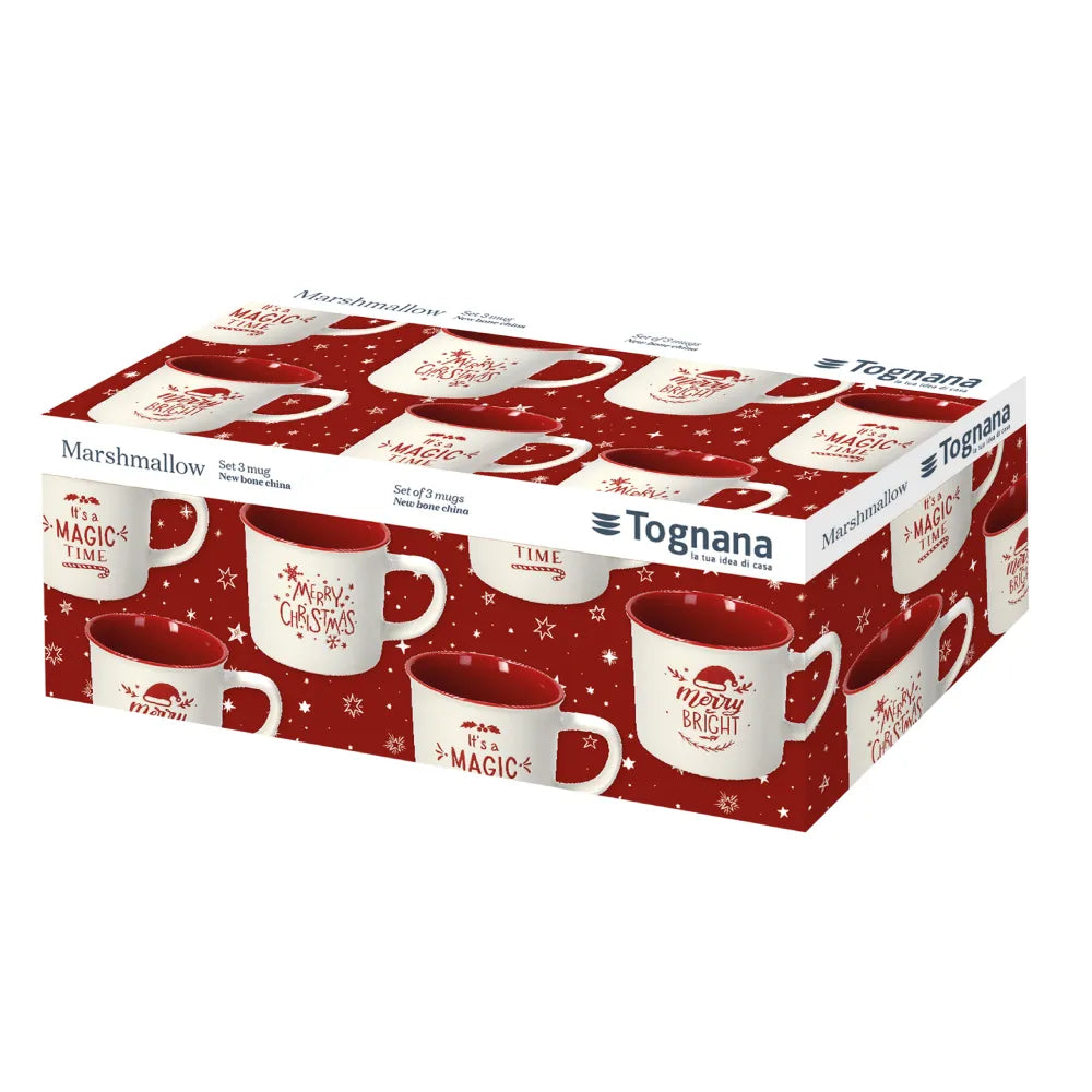 Zestaw 3 kubków Marshmallow Tognana - od  Scapol oficjalnego dysrtybutora marki Tognana  idealne na prezent
