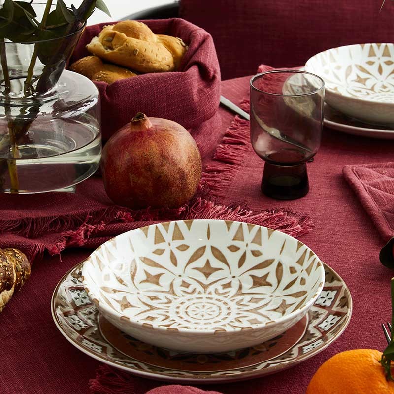 Talerze Do Zupy Tandori 20 cm Tognana