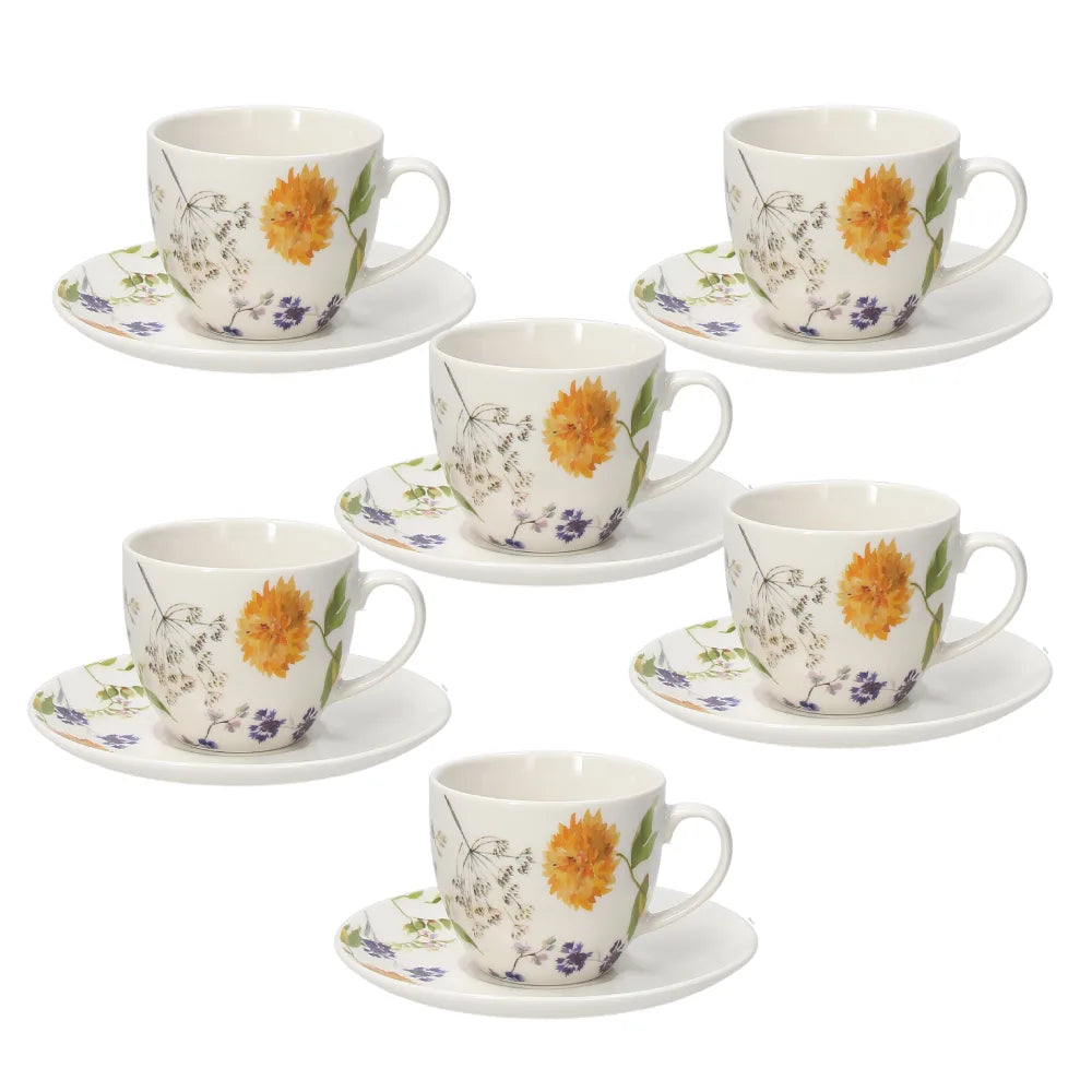 Zestaw filiżanek do kawy i herbaty 6 szt Audrey Tognana.