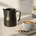 Dzbanek do spieniania mleka Arte Black Forever