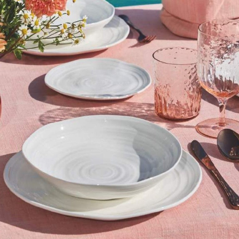 Talerz deserowy Caddy Bianco Fontebasso