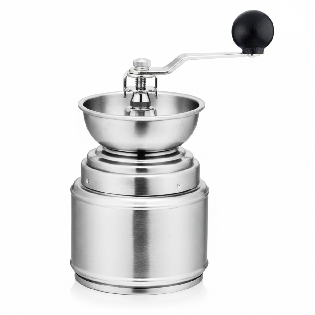 Młynek do kawy ze stali nierdzewnej Silver Forever