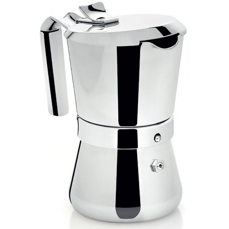 Kawiarka Stalowa na indukcję La Tradizione Giannini.