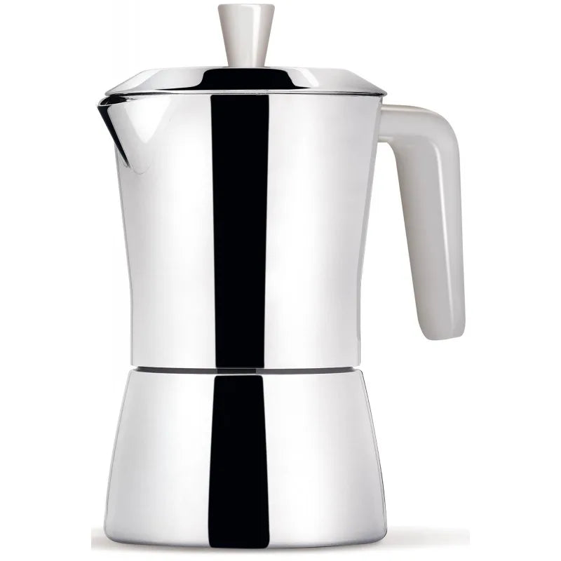 Kawiarka Stalowa na indukcję Tua Giannini.