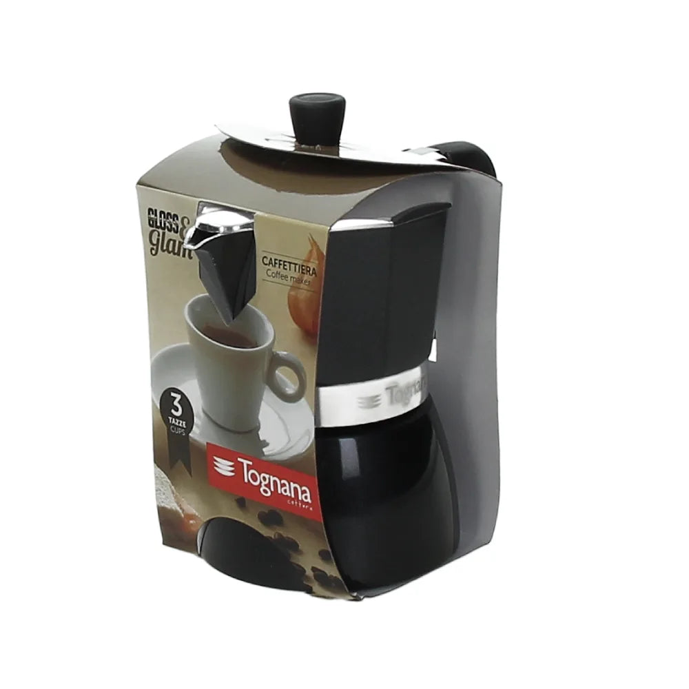 Kawiarka Aluminiowa Gloss & Glam Tognana - od  Scapol oficjalnego dysrtybutora marki Tognana  idealne na prezent