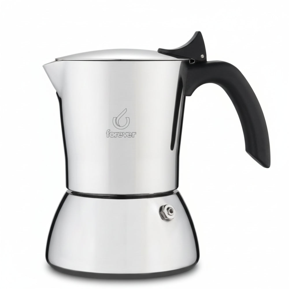 jest to kawiarka stalowa do kawy ze stali nierdzewnej na indukcję 10 tz