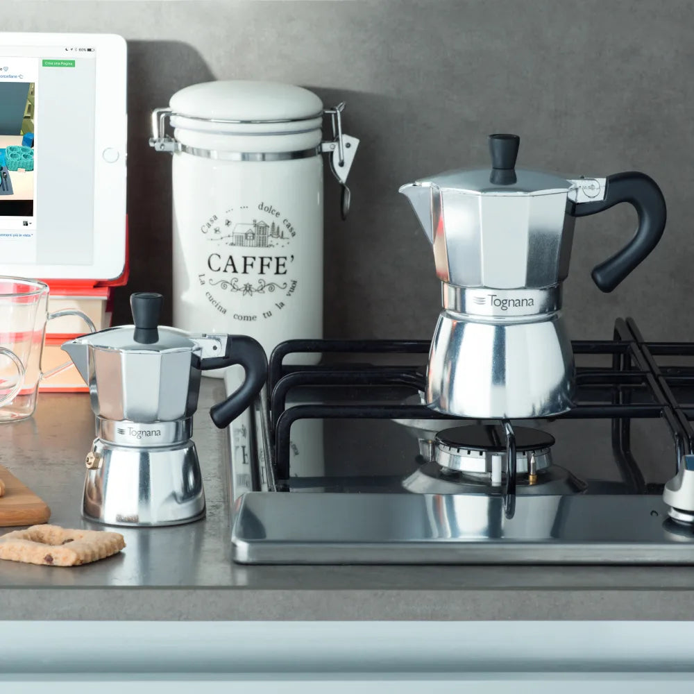 Kawiarka Aluminiowa Mirror Tognana - od  Scapol oficjalnego dysrtybutora marki Tognana  idealne na prezent