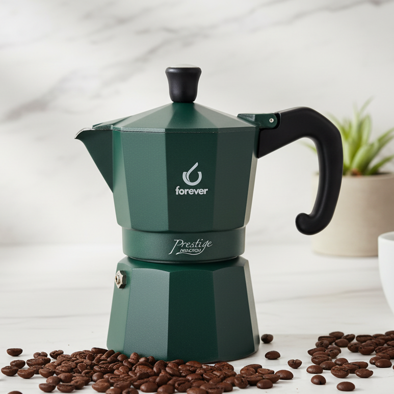 Kawiarka na indukcję Miss Prestige Green Forever