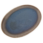 Półmisek płaski Bloom Brown&Blue 36 cm Tognana
