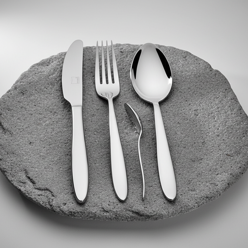 Komplet sztućców Monte Bianco 24 elementy Giannini