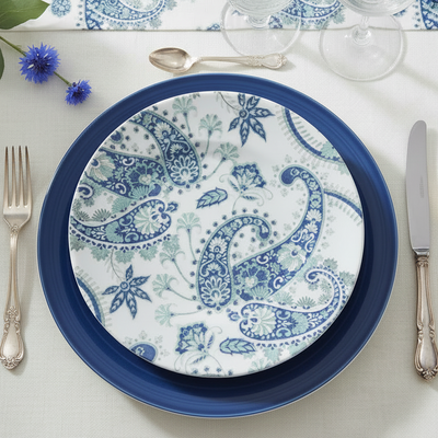 Talerz obiadowy Katali Blu Tognana 26 cm