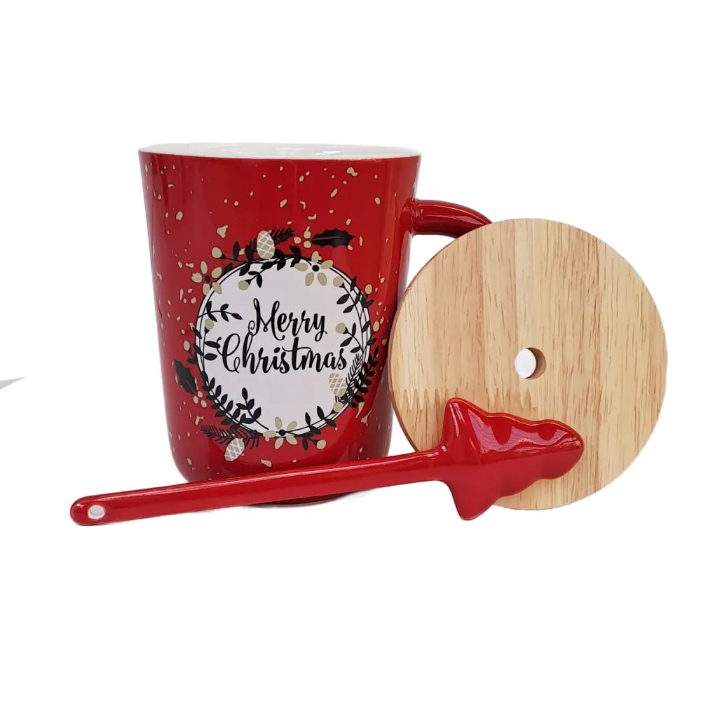 Kubek z łyżeczką Natale Traditional Tognana - od  Scapol oficjalnego dysrtybutora marki Tognana  idealne na prezent