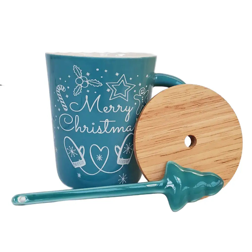 Kubek z łyżeczką Natale Pastel Tognana - od  Scapol oficjalnego dysrtybutora marki Tognana  idealne na prezent