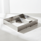 Rant do ciasta regulowany prostokątny z przegrodą Giannina