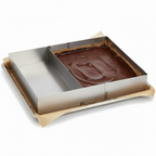 Rant do ciasta regulowany prostokątny z przegrodą Giannina