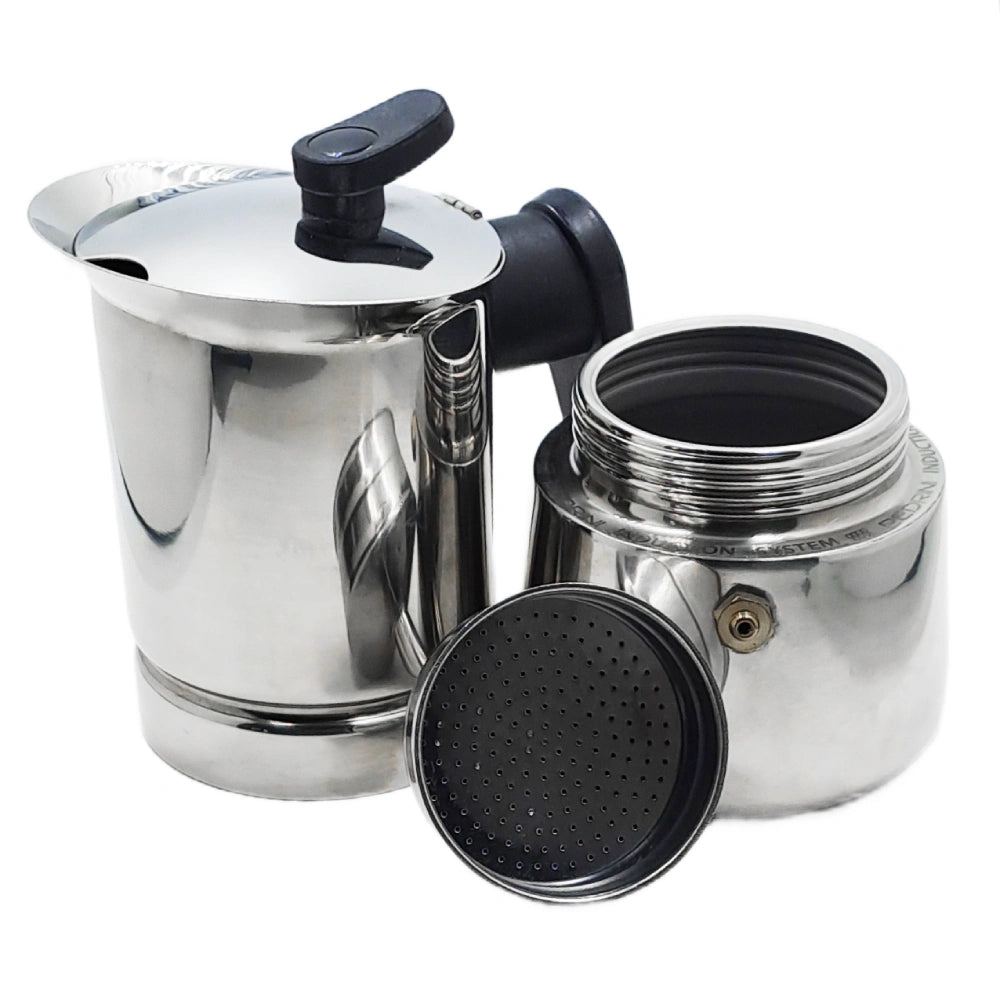 Kawiarka Stalowa na indukcję Steel Moka Pedrini