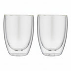 są to dwie szklanki termiczne z podwójną ścianką ze szkła do herbaty lub capucinno o pojemności 200 ml,