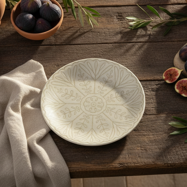 Talerz porcelanowy deserowy Mosaiko 20 cm | Scapol.shop |Tognana