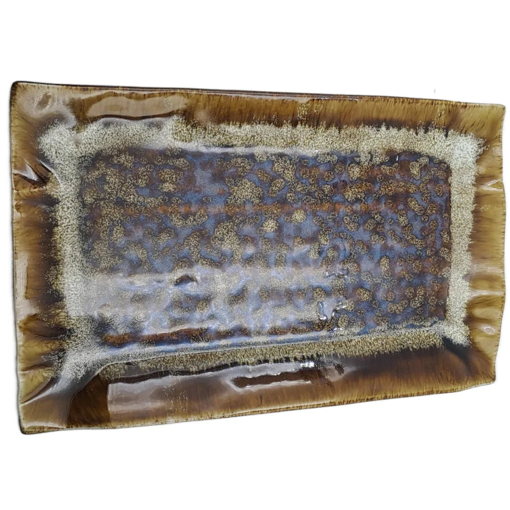 Talerz prostokątny Reef Oyster 35 x 20 cm Tognana