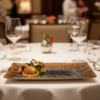 Talerz prostokątny Reef Oyster 23 x 13 cm Tognana