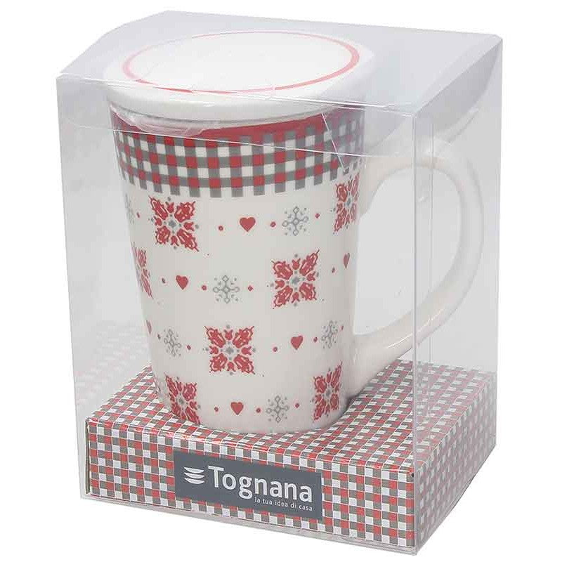 Kubek do zaparzania Vichy Red Tognana - od  Scapol oficjalnego dysrtybutora marki Tognana  idealne na prezent