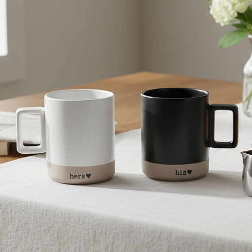 Zestaw 2 kubków You & Me Tognana.